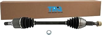 TRQ Front Left CV Axle Shaft Assembly Drivers Side Compatible with 2013-2018 Nissan Altima