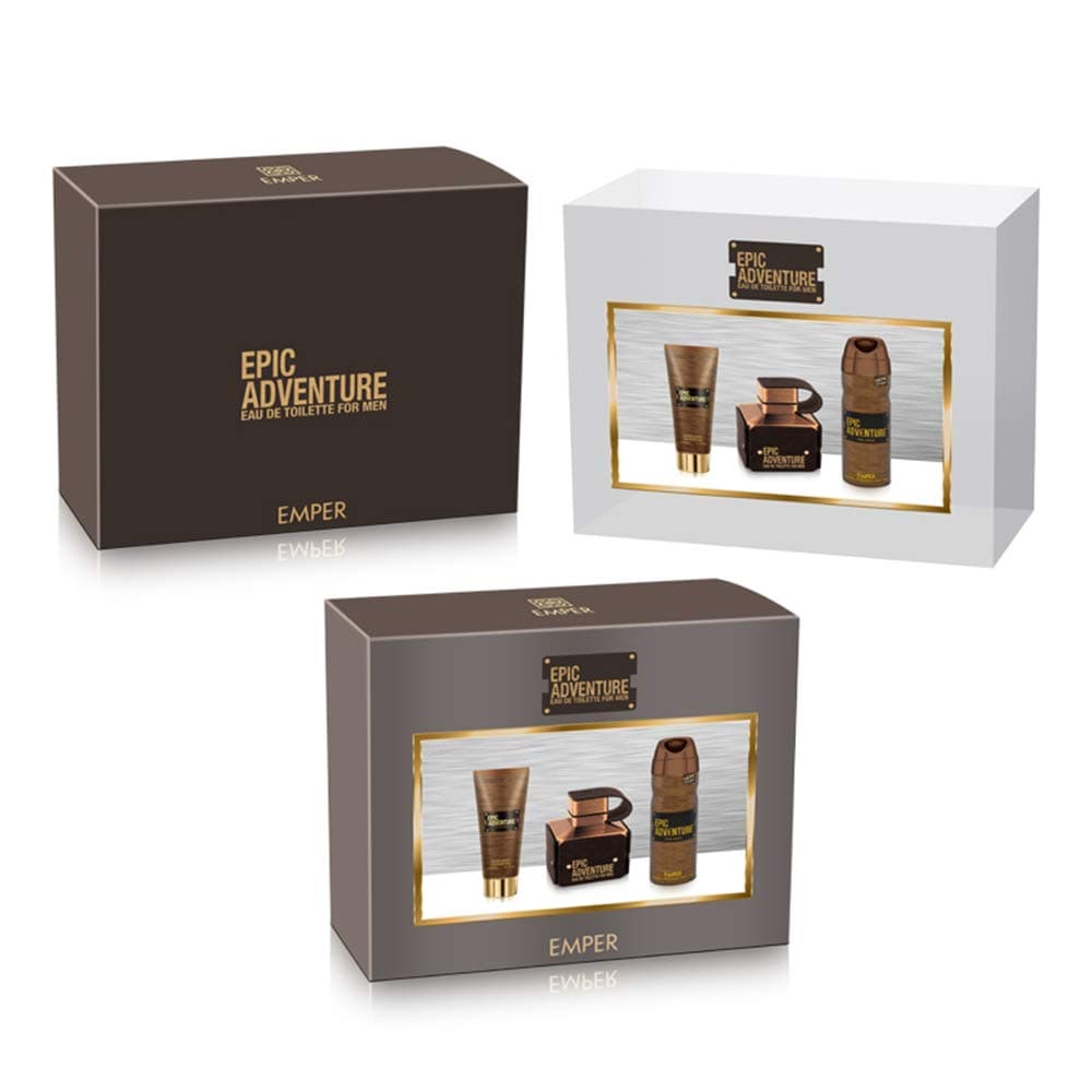 Epic Adventure for Men 3 in 1 Set