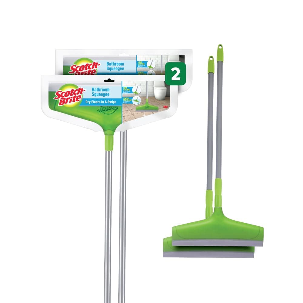 Scotch-Brite Bathroom Squeegee Regular Pk 2