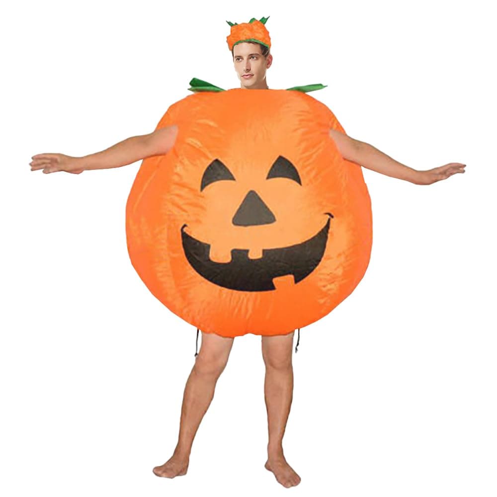 inflatable halloween pumpkin costume