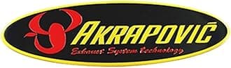 Heat Resistant Aluminium Sticker Decal For Akrapovic Exhaust Muffler Motorcycle (Color : JH103)