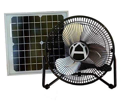 Solar Powered 10 Watt Fan Kit