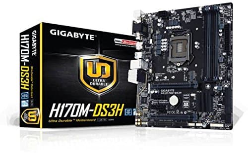Bundle: GIGABYTE GA-H170M-DS3H + Core i5 6600K (4 x 3.5GHz) + 32GB DDR4 2133MHz Memory