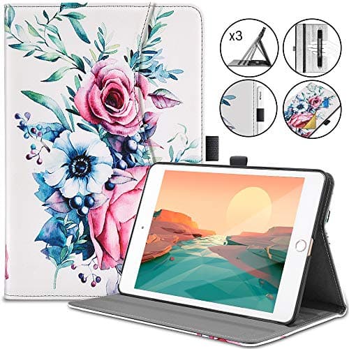 Retear Case for iPad Mini 5th Gen 2019 / iPad Mini 4th PU Leather Smart Soft Cover with Auto Wake/Sleep