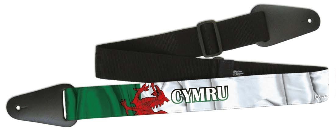 Wales/Cymru Guitar Strap