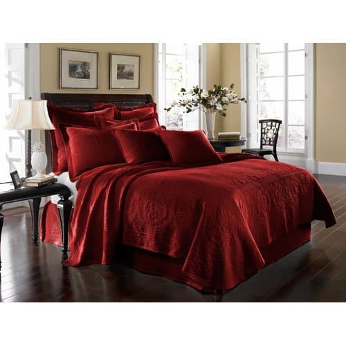 King Charles Matelasse Coverlet