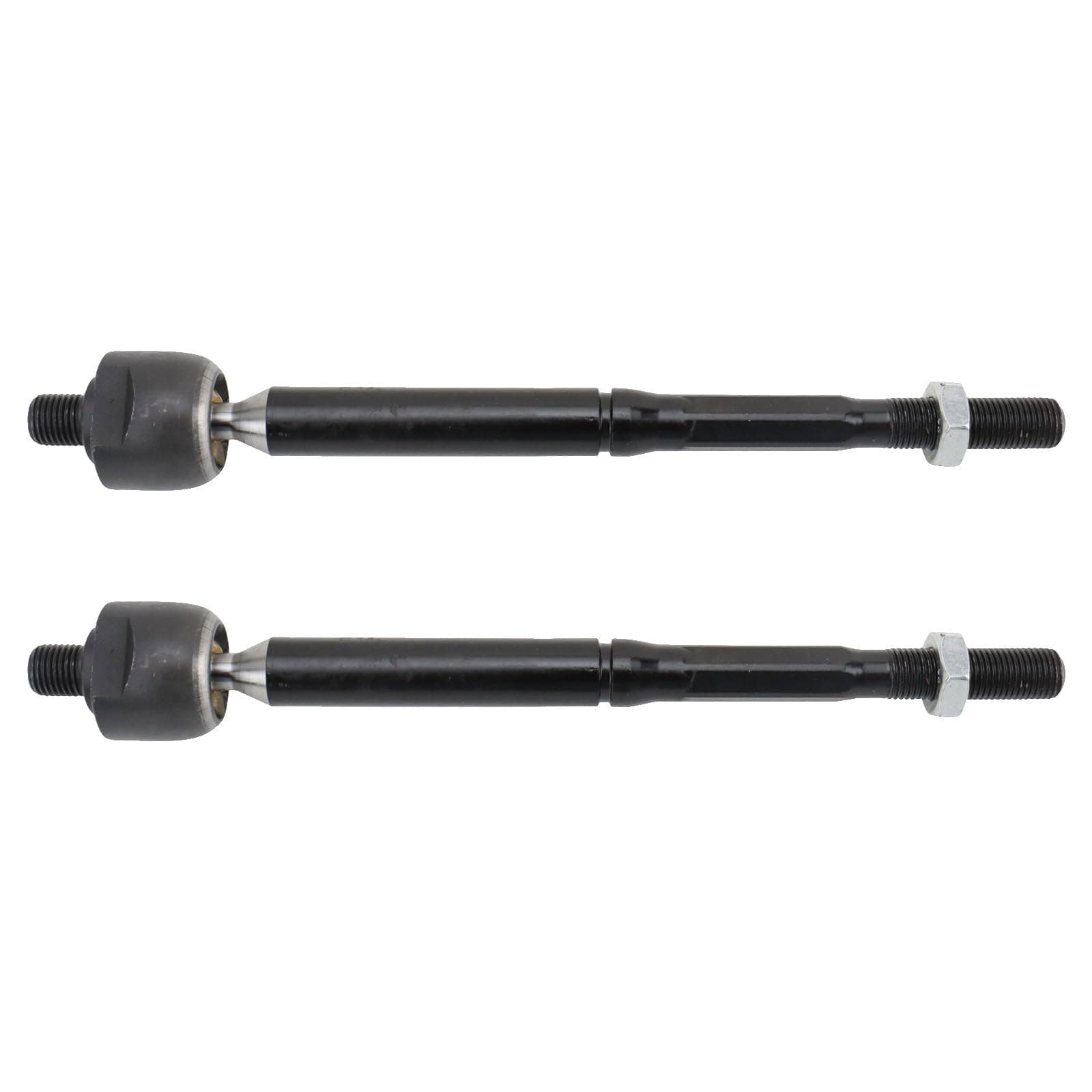 TRQ Front Inner Tie Rod Set 2 Piece Compatible with 2015-2020 Honda Fit