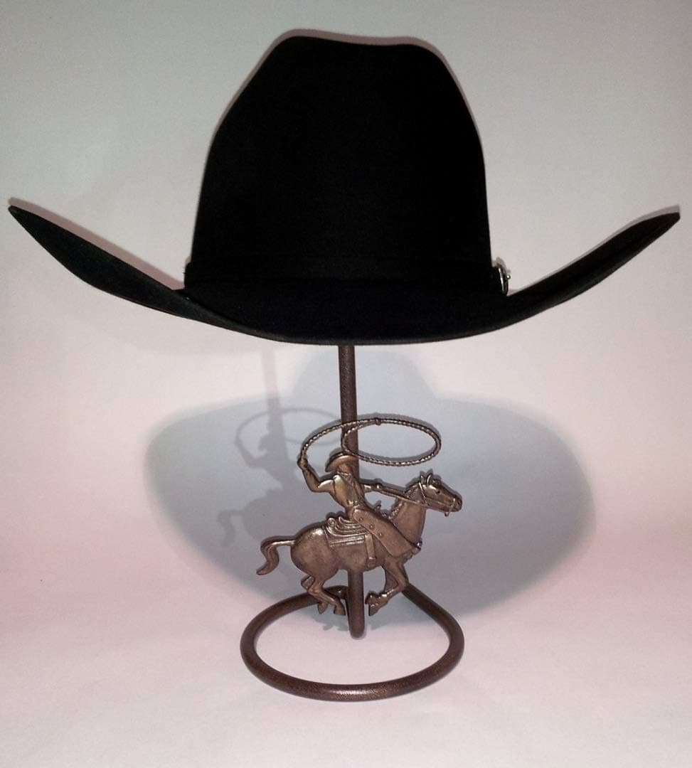 American Made Cowboy Hat Stand with Roper