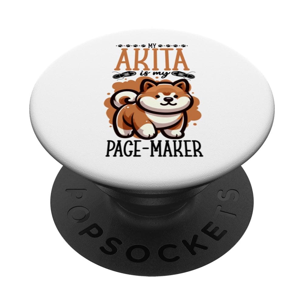 Running with Akita PopSockets Standard PopGrip