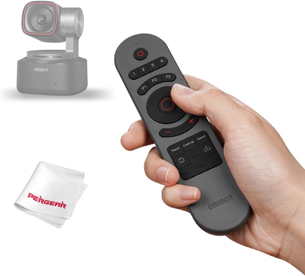 Tiny 2 Remote Control, Smart Remote for Tiny 2 Lite/Tiny 2/Tiny 4K/Tiny 1080P/Tiny SE Webcam and UVC to HDMI Adapter 2nd Gen, Wireless Connection via USB Receiver