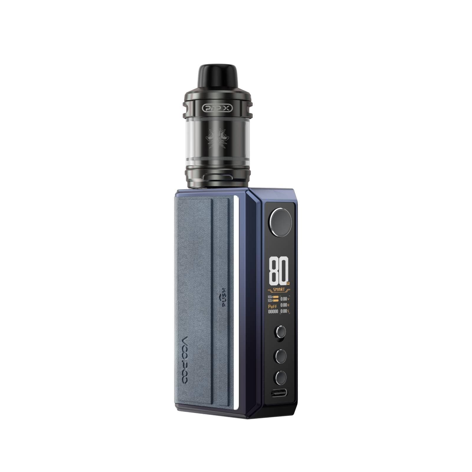 Drag 5 Kit Mod Tank Starter Kit 2ml Capacity (Battery not included) (No Liquid No Nicotine) (Gradient Blue)