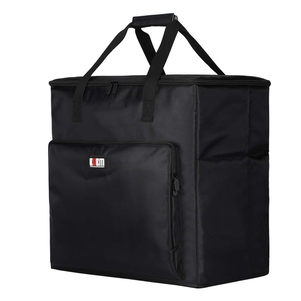 BUBM Desktop Gaming Computer PC Carrying Case Travel Storage Carrying Bag for Tower Case, Monitor, Keyboard and Mouse