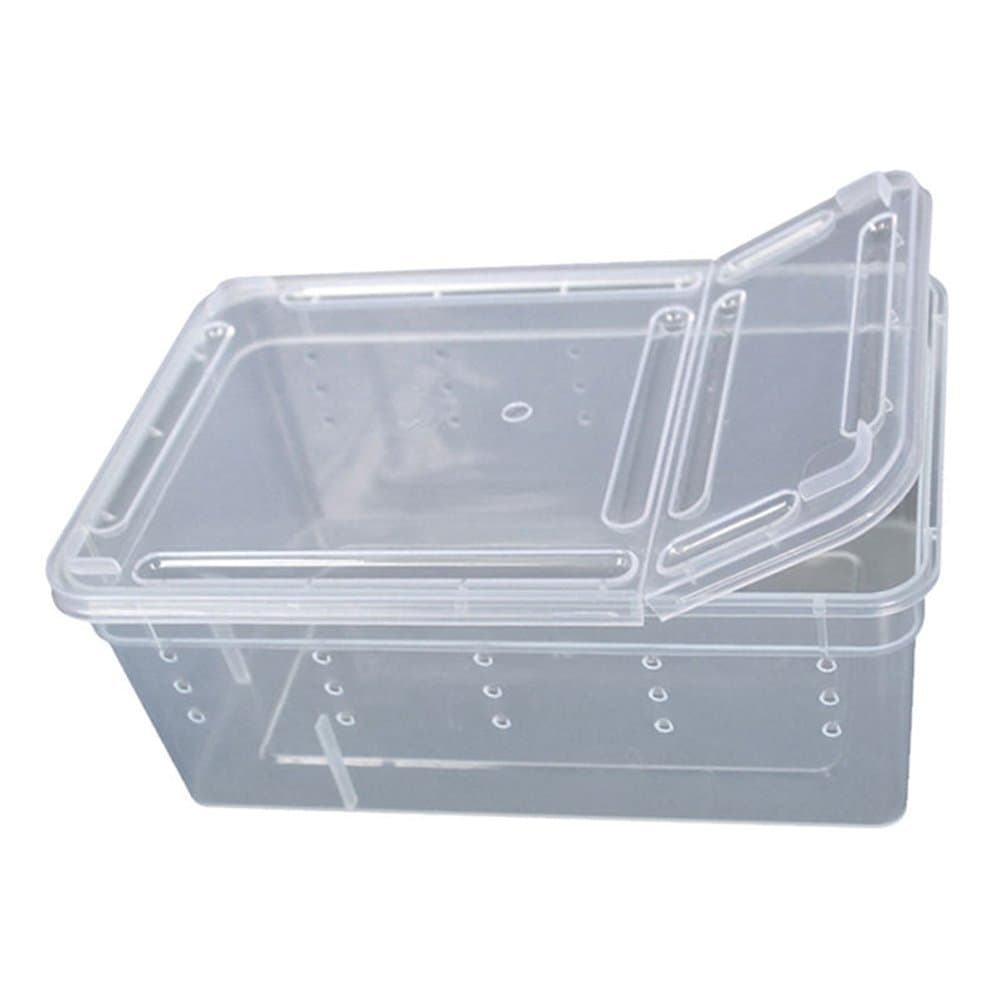 HypeetyReptile Box for Snake Turtle Breeding Box Case Feeding Hatching Container