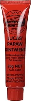 Ointment 25g - Soothing Lip and Skin Healing Balm with Fresh Fermented Carica Papaya, Natural Ingredients, Suitable for All Skin Types - Made in Australia
