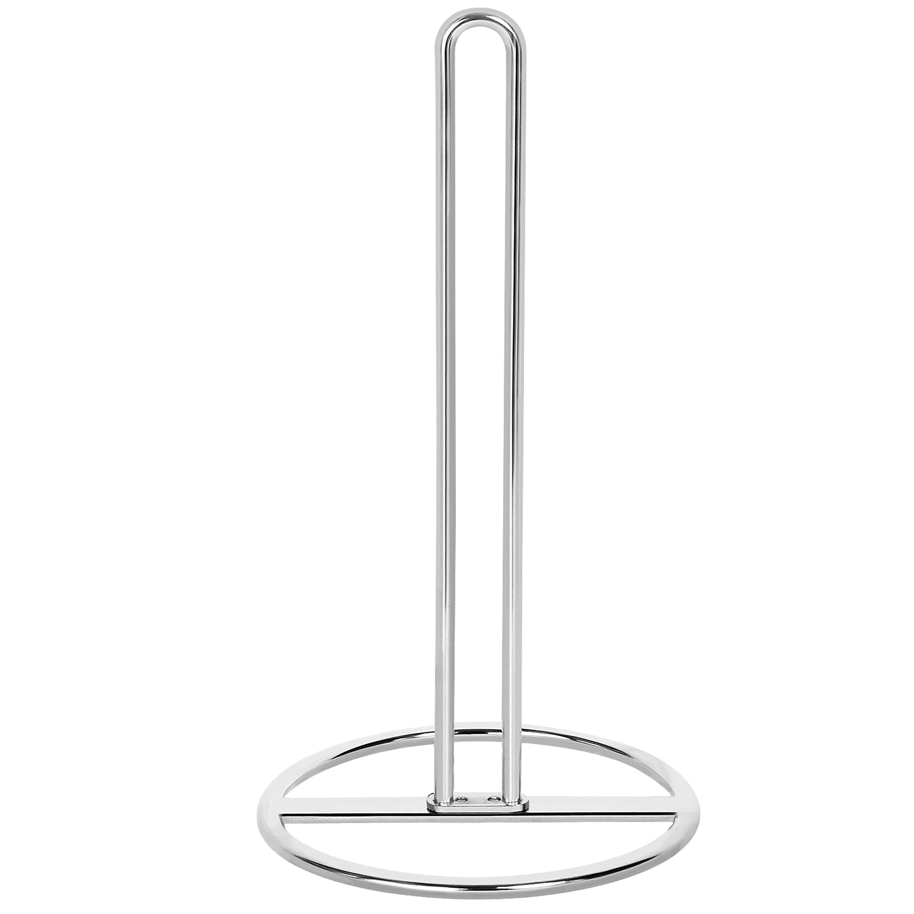 OBODING Paper Towel Holder - Free Standing, Silver - Fits Standard and Large ...