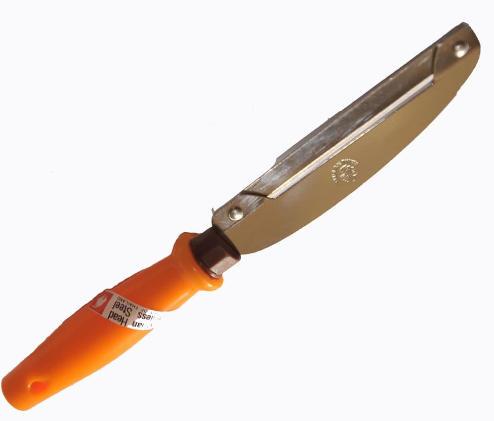 Thai style peeler knife