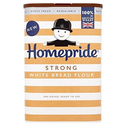 Strong White Bread Flour - 1kg (2.2lbs)