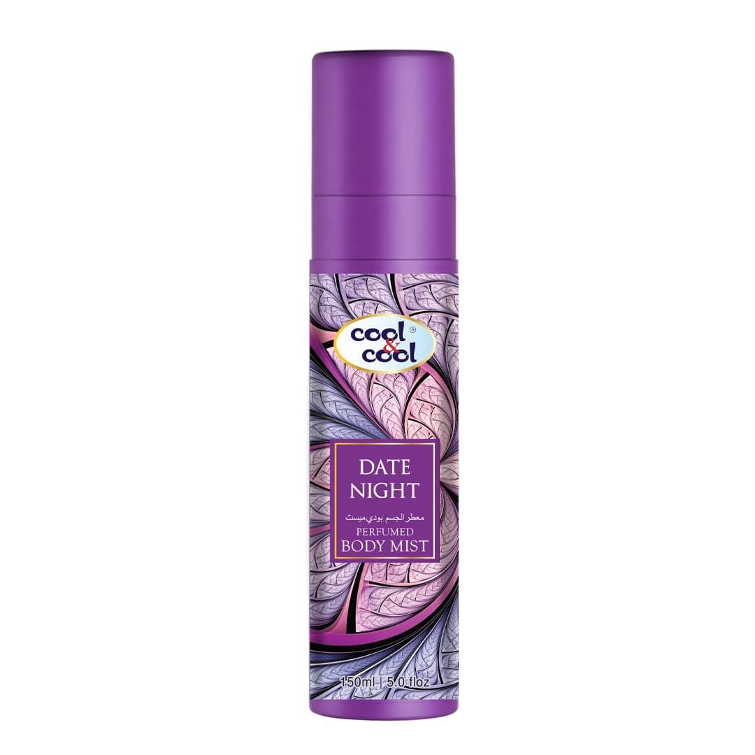 Date Night Perfumed Body Mist 150ml, Long-lasting Fragrance, Suitable for everyday use, Purple