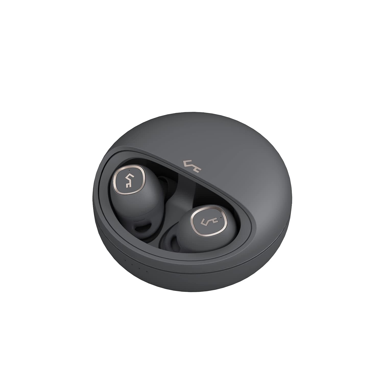 Key Series by AUKEY EP-T10 True Wireless Earbuds, Bluetooth 5.0 Earphones with Charging Case, 24h Playtime, Deep Bass, USB-C & Qi Wireless Charging, Secure Fit, Touch Control, One-Step Pairing