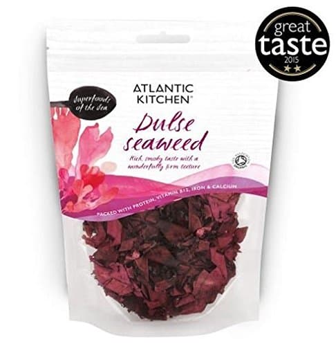 Atlantic Kitchen Organic Dulse Seaweed 40g (Pack of 3)
