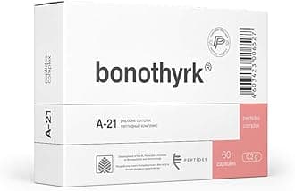 Bonothyrk Peptide Bioregulator 60 Capsules