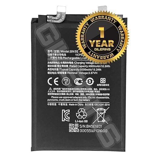 Original BN5E Battery for Redmi Note 11 Pro 5G / Poco X4 Pro 5G 4900/ Battery with 1 Year Warranty**(SEP0072)