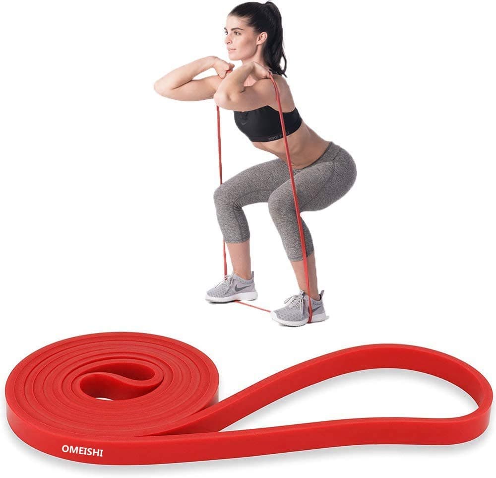 omeishi Pull up Assist Bands ,Power Resistance Bands,Exercise Workouts Bands for Stretching, Warm Up, Recovery, Powerlifting, Home Fitness and Exercise