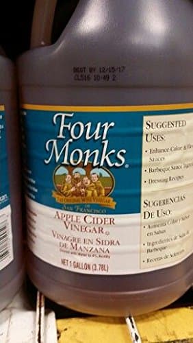 Four Monks Apple Cider Vinegar 1 Gal (2 Pack)
