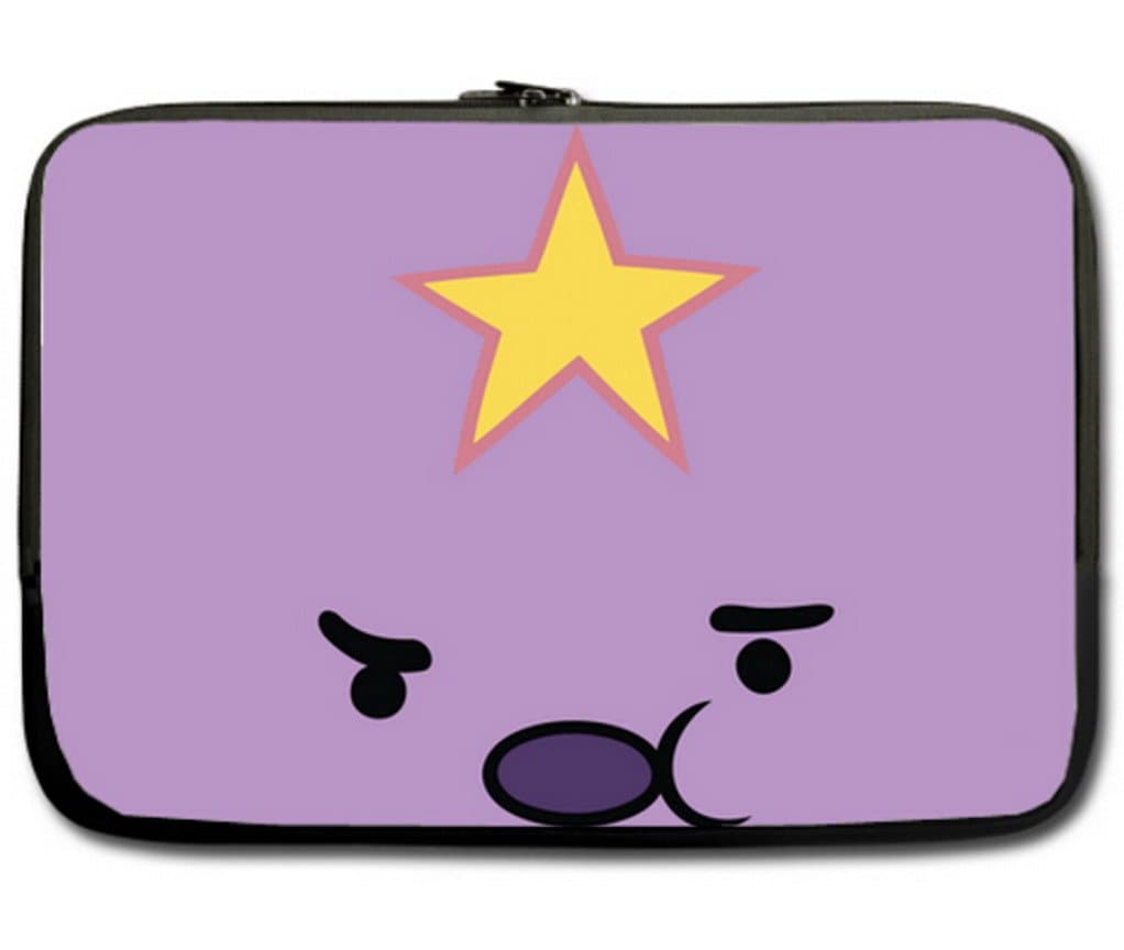 Adventure Time Lumpy Space Princess Theme Twin Sides 15.6 Inch Laptop Sleeve