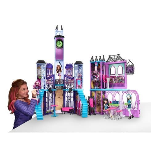 NEW Monster High Haunted School Playset