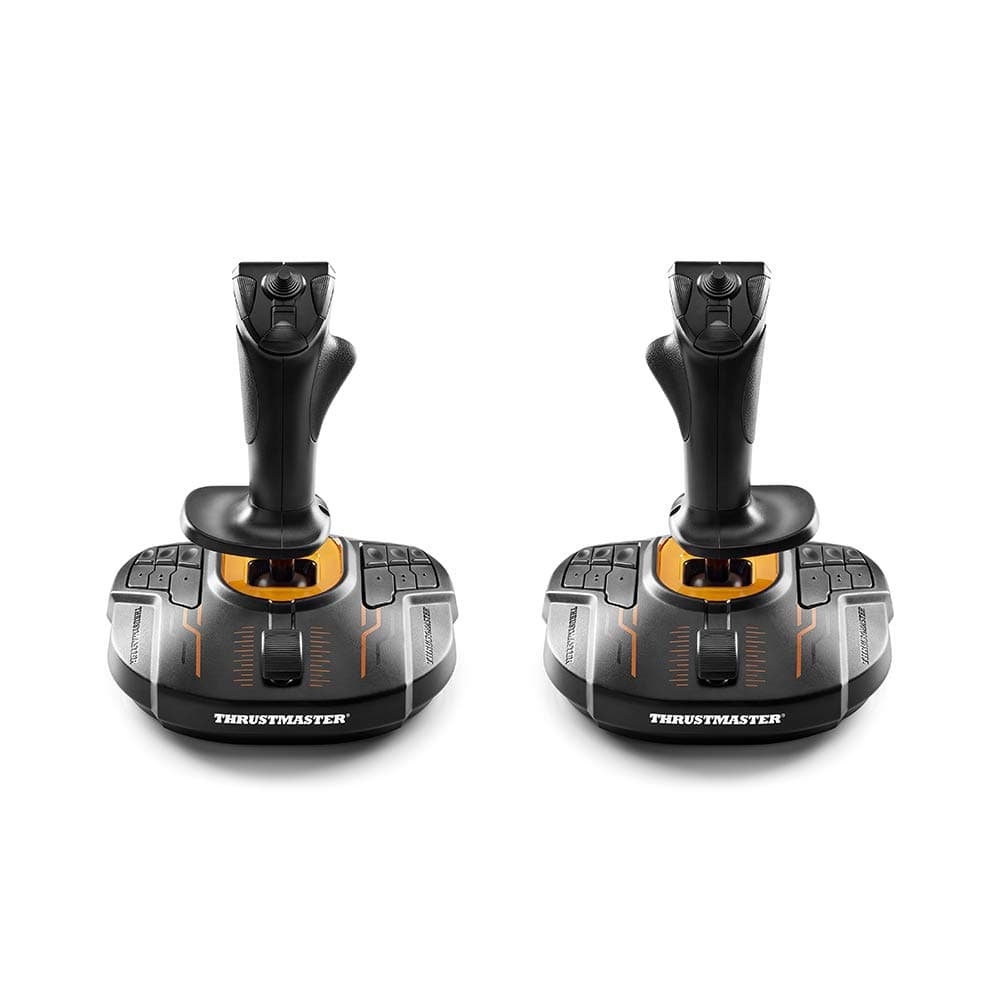 Thrustmaster T.16000M FCS Space Sim Duo (PC) - Black - 32 Action Buttons - USB - Joystick - Flight Stick - PC Compatible