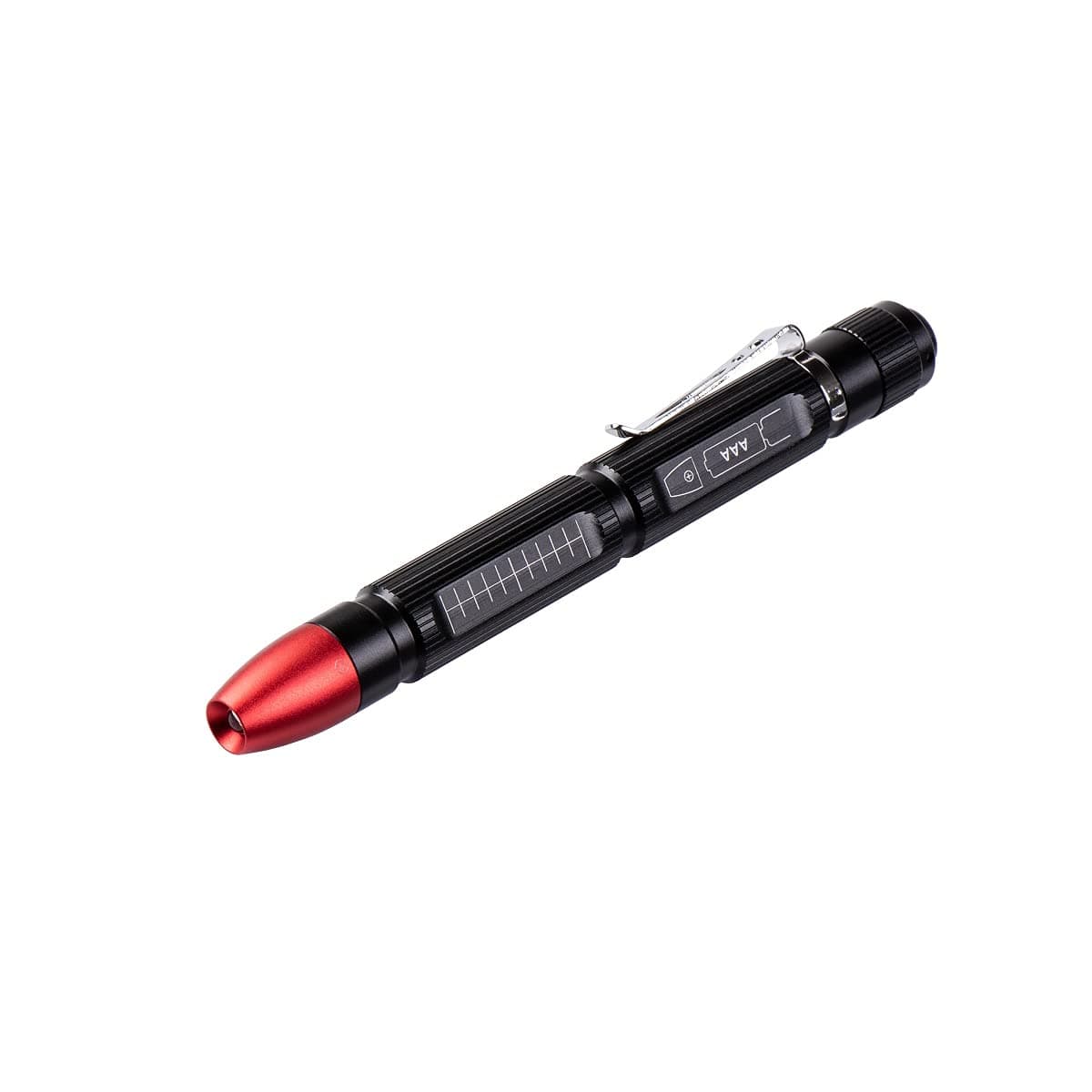 Weltool M6-RD Red LED Night Vision Penlight for Pilots Viewing Navigation Maps, HGN Tests, SFST and ARIDE to DRE Evaluations，Pocket Pen Light with Clip for Doctors and Veterinarians