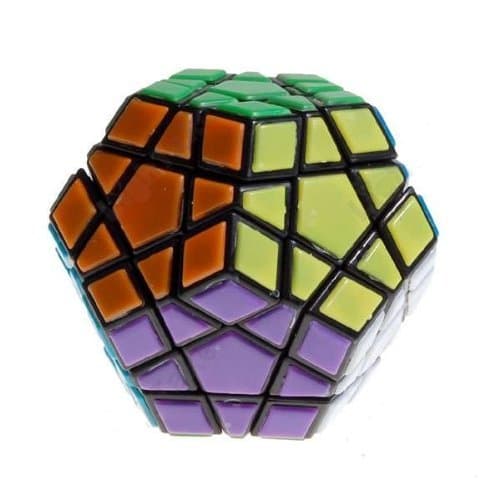 Black mf8 Tiled Megaminx II Puzzle