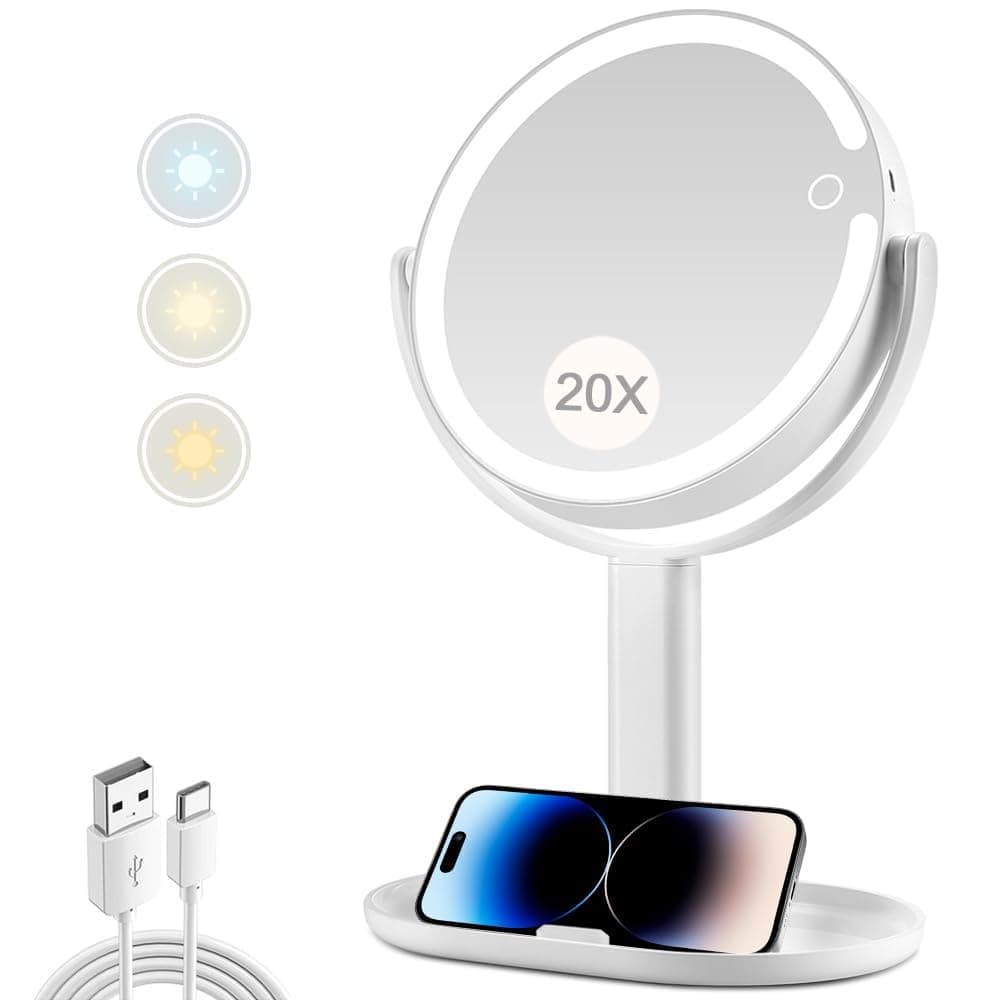 1X/20X Magnifying Mirror