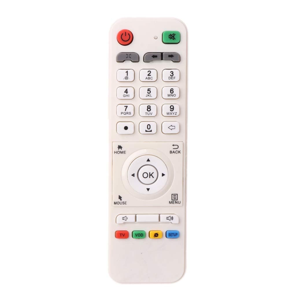 geneicWhite Remote Control Controller Replacement for LOOL Loolbox IPTV Box GREAT BEE IPTV and MODEL 5 OR 6 Arabic Box Accessories
