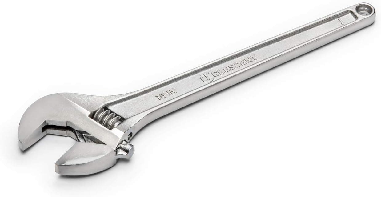 15" Adjustable Tapered Handle Wrench - Boxed - AC215BK