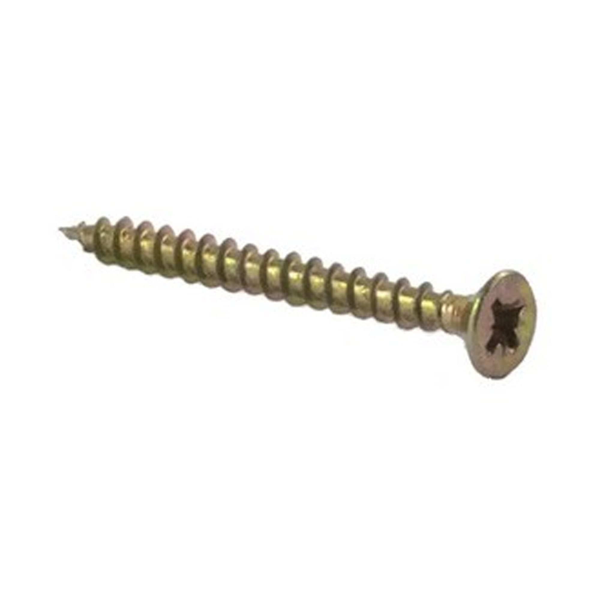 ForgeFix - Multi-Purpose Pozi Screw CSK ST ZYP 4.0 x 25mm Box 200