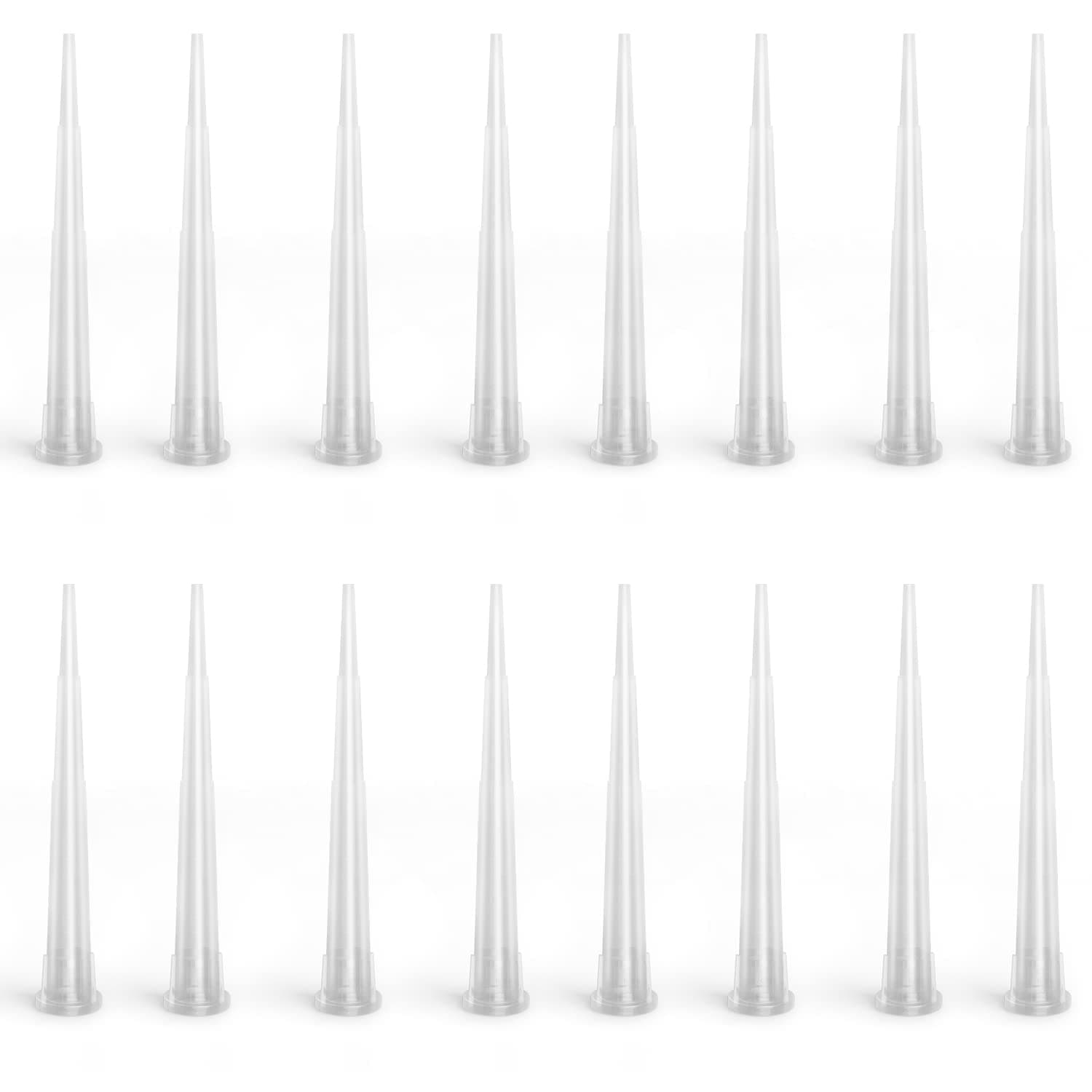 ONiLAB Pipette Tips 10 UL 1000 PCS Laboratory Universal Plastic Liquid Pipettor Tips Polypropylene (PP) Autoclavable, Transparent