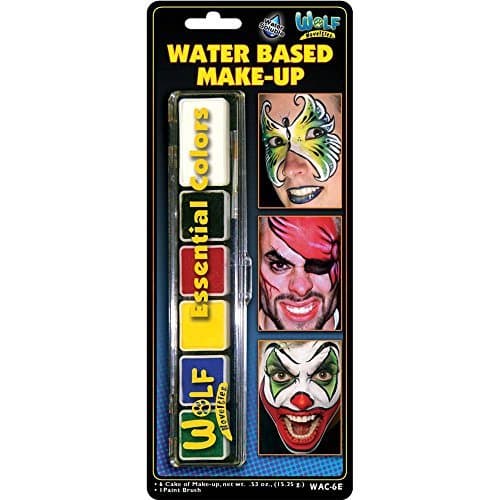 Essential Colors Mini Make-Up Palette Set by Wolf Novelties