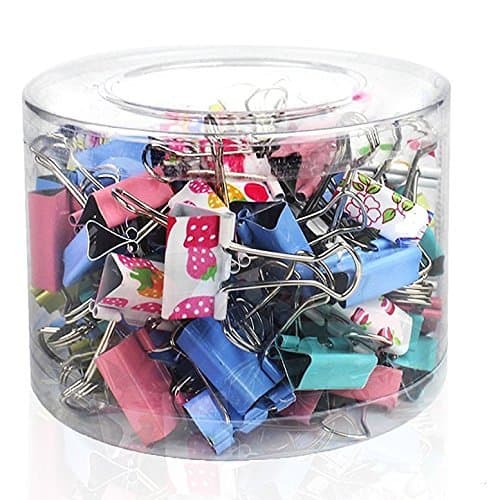 EMI Craft 60 Assorted Office Organize Mini Metal Binder Clips 25 mm – Deko Office