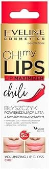 Eveline Cosmetics Oh My Lips Maximizer Chilly | With Bee Venom & Chilly Pepper Extract | For Full & Enlarged Looking Lips | 4.5 Ml