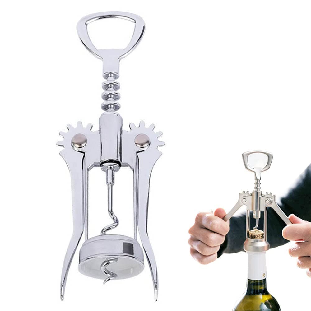 Bottle Opener,Wing Corkscrew for Red Wine Beer