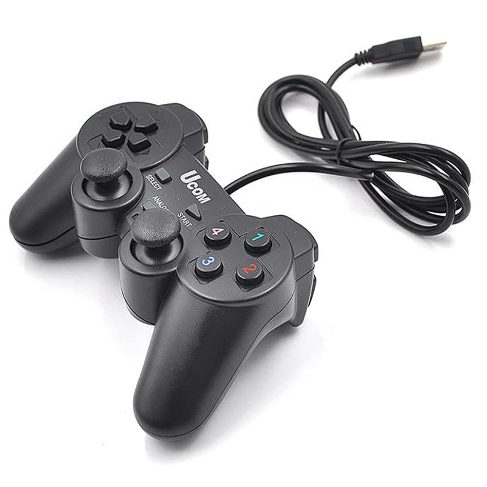 Crystal CY-704 PC Dualshock Joypad - Double Shock Vibration Joypad