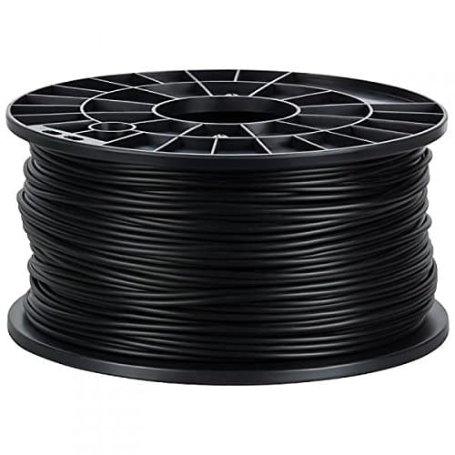 NuNus 3D Printer PLA Filament 3mm 1KG Spool - black for MakerBot RepRap MakerGear Ultimaker