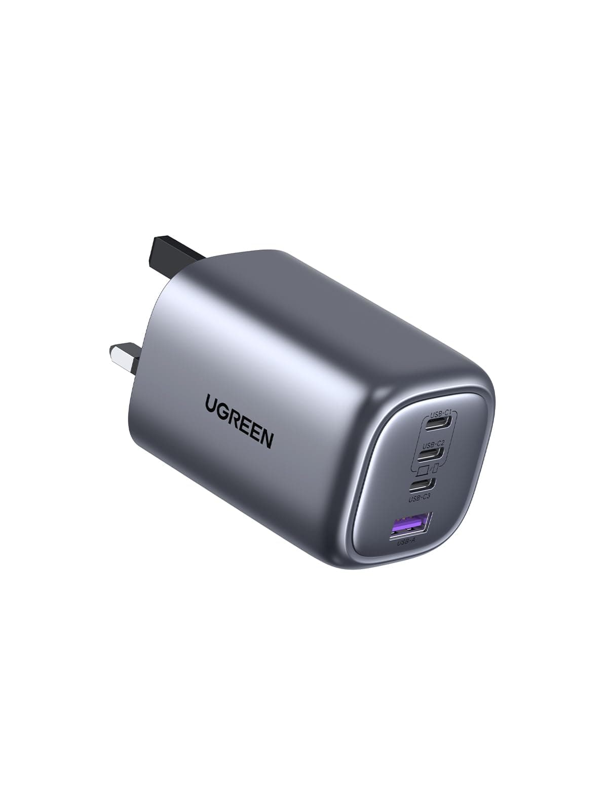 USB C Charger 100W Fast Charger Plug Nexode 4-Port GaN Laptop Charger Compatible with MacBook Pro M3/Air, ThinkPad, Pixelbook, iPad Pro, iPhone 17 Pro/Air/17/16/15, Galaxy S24, etc