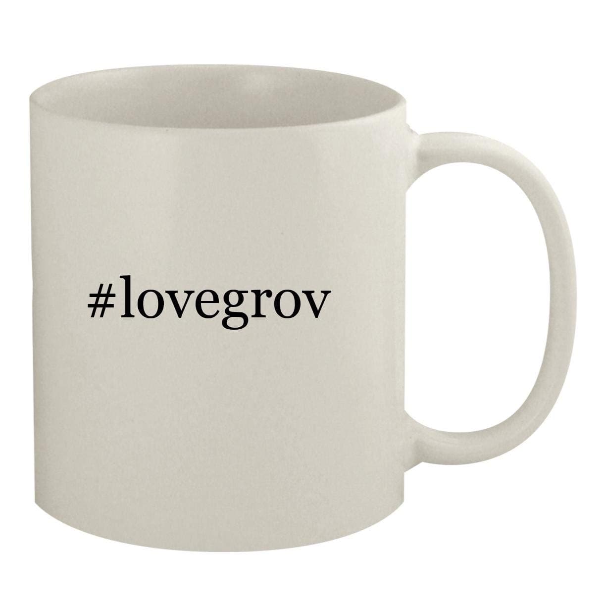 #lovegrov - 11oz Hashtag White Coffee Mug
