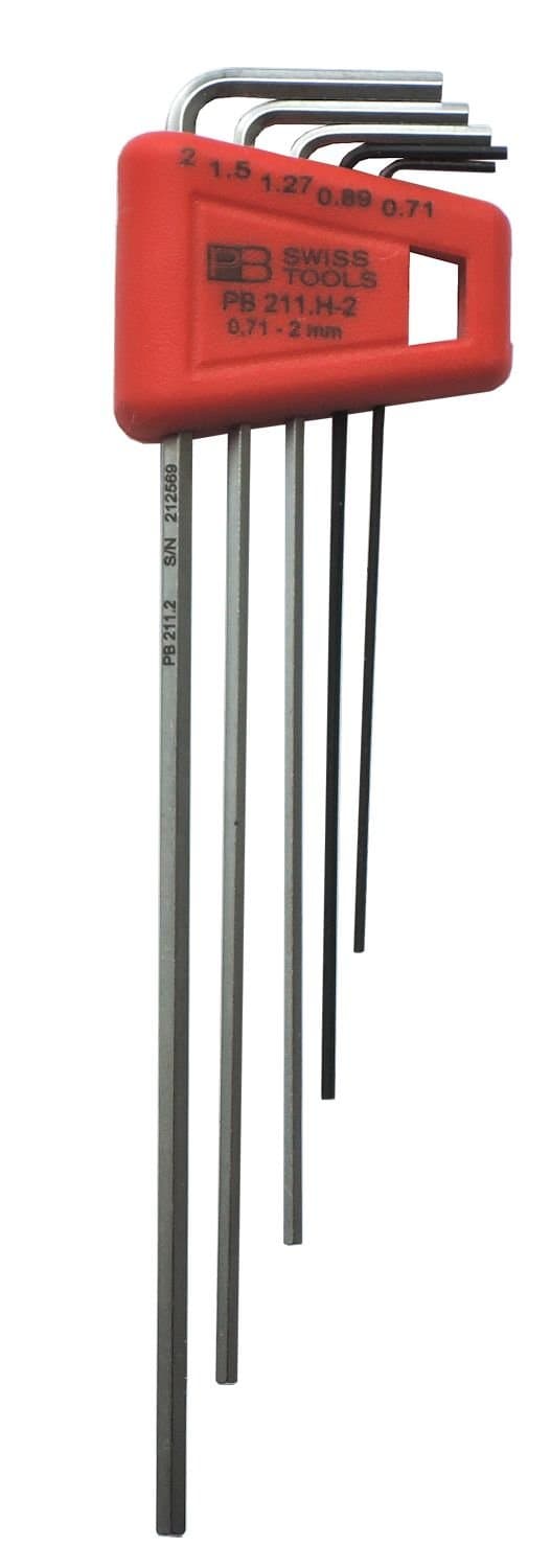 PB Swiss Tools PB 211H-2 Hex wrench set long
