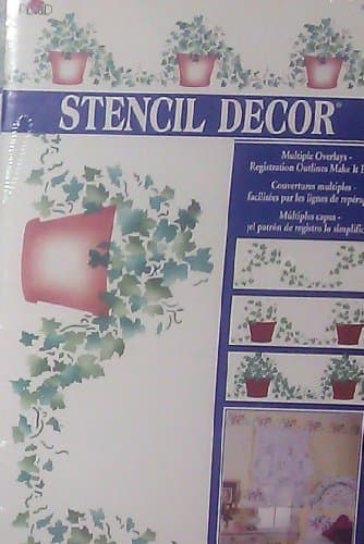 Stencil Decor 26651 Ivy Cascade Pre-cut Wall Stencil Kit
