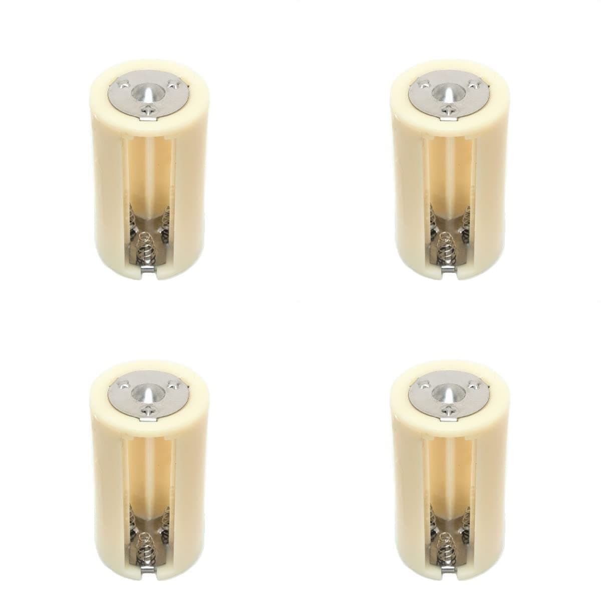 3AA(LR6) to D Size Parallel Battery Convertor Adapter Holder (pack of 4)