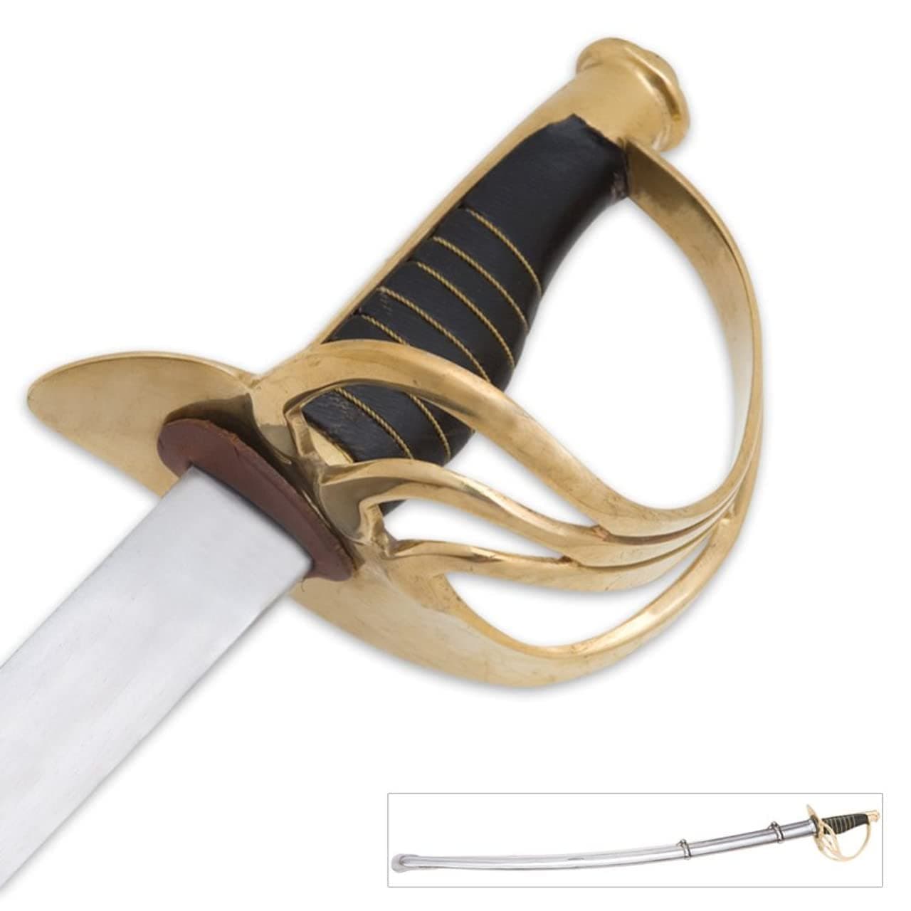 Medieval Warrior US Cavalry Commemorative Saber with Scabbard